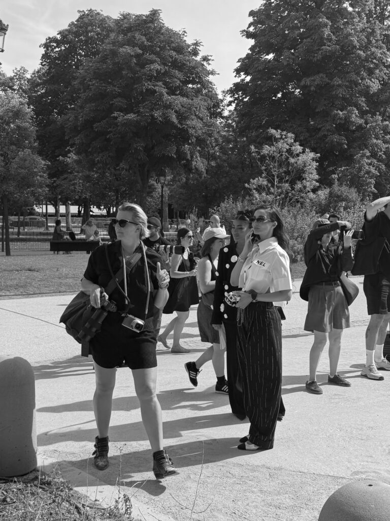 Andrea at Paris Fashion Week 2026